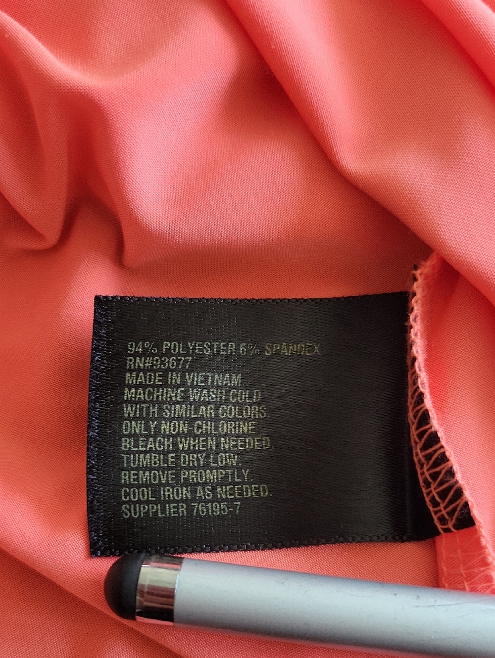 Worthington Sleeveless Top Medium Orange - Picture 8 of 8